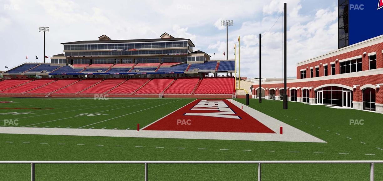 Williams Stadium - Section 110 Seat View