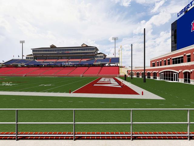 Williams Stadium - Section 110 Seat View