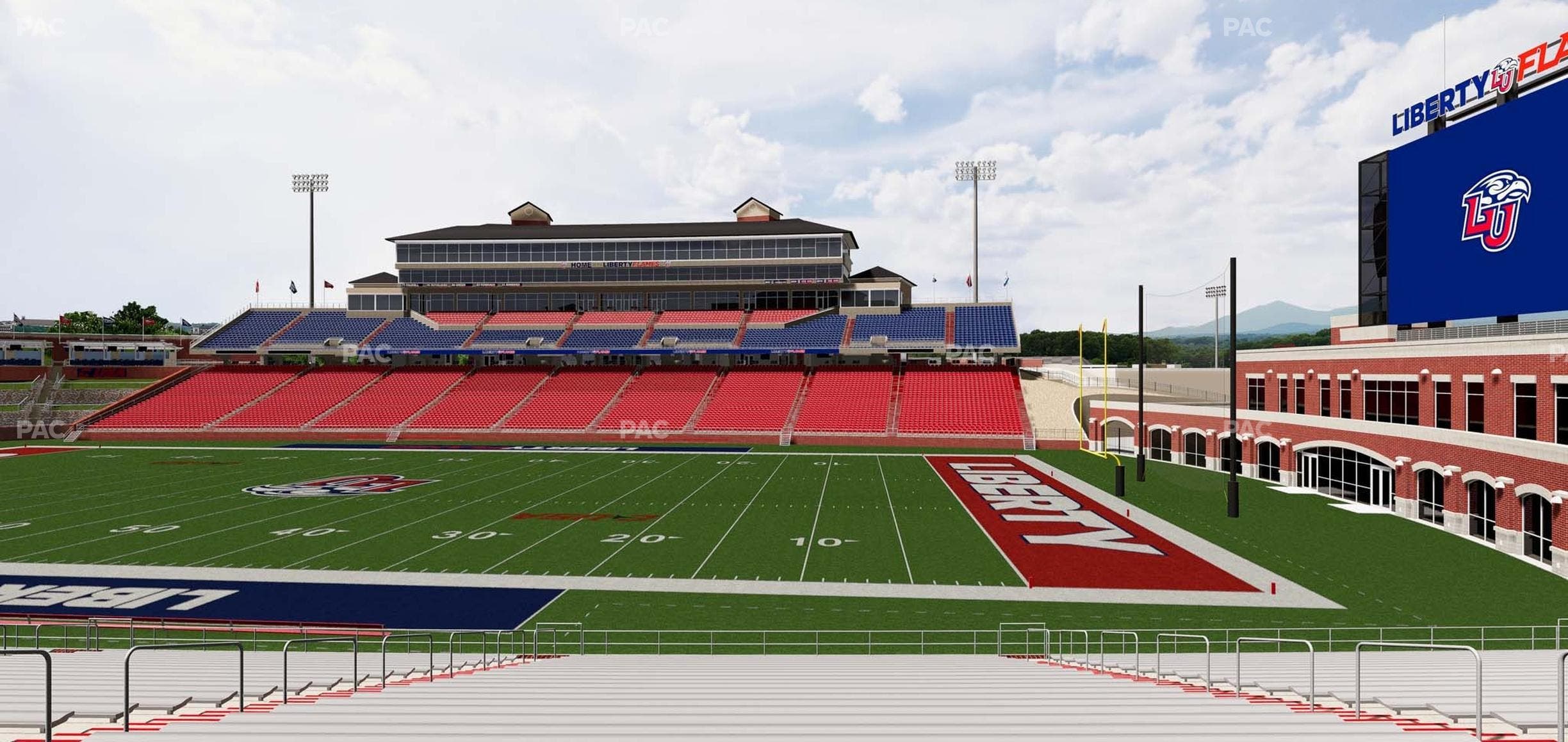 Williams Stadium - Section 111 Seat View