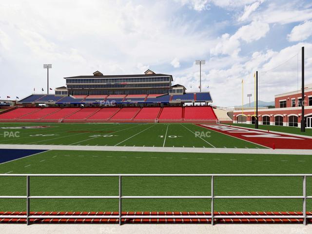 Williams Stadium - Section 111 Seat View