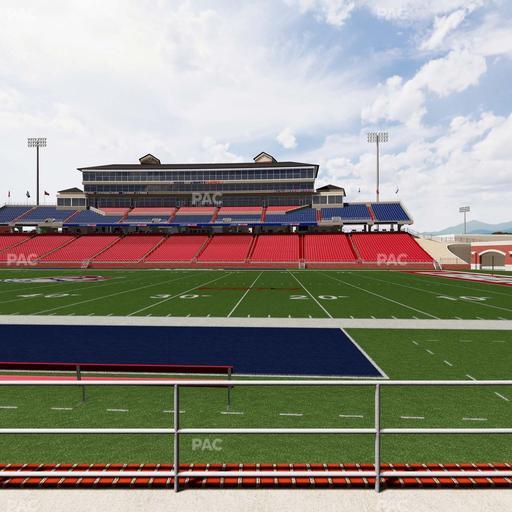 Williams Stadium - Section 112 Seat View