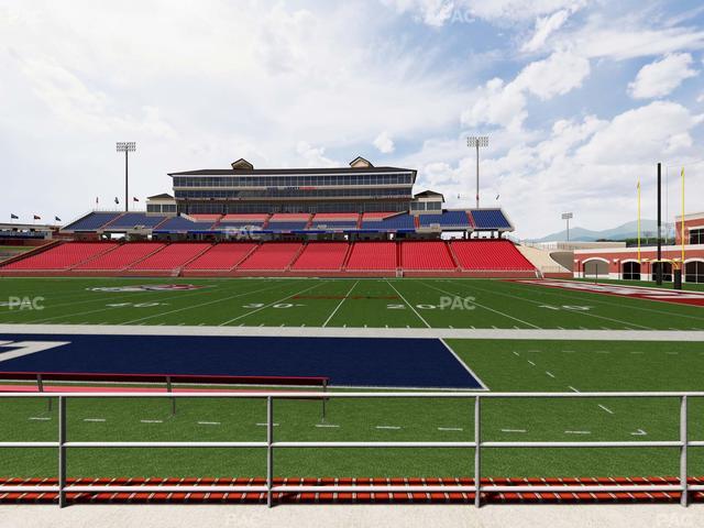 Williams Stadium - Section 112 Seat View