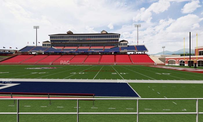 Williams Stadium - Section 112 Seat View