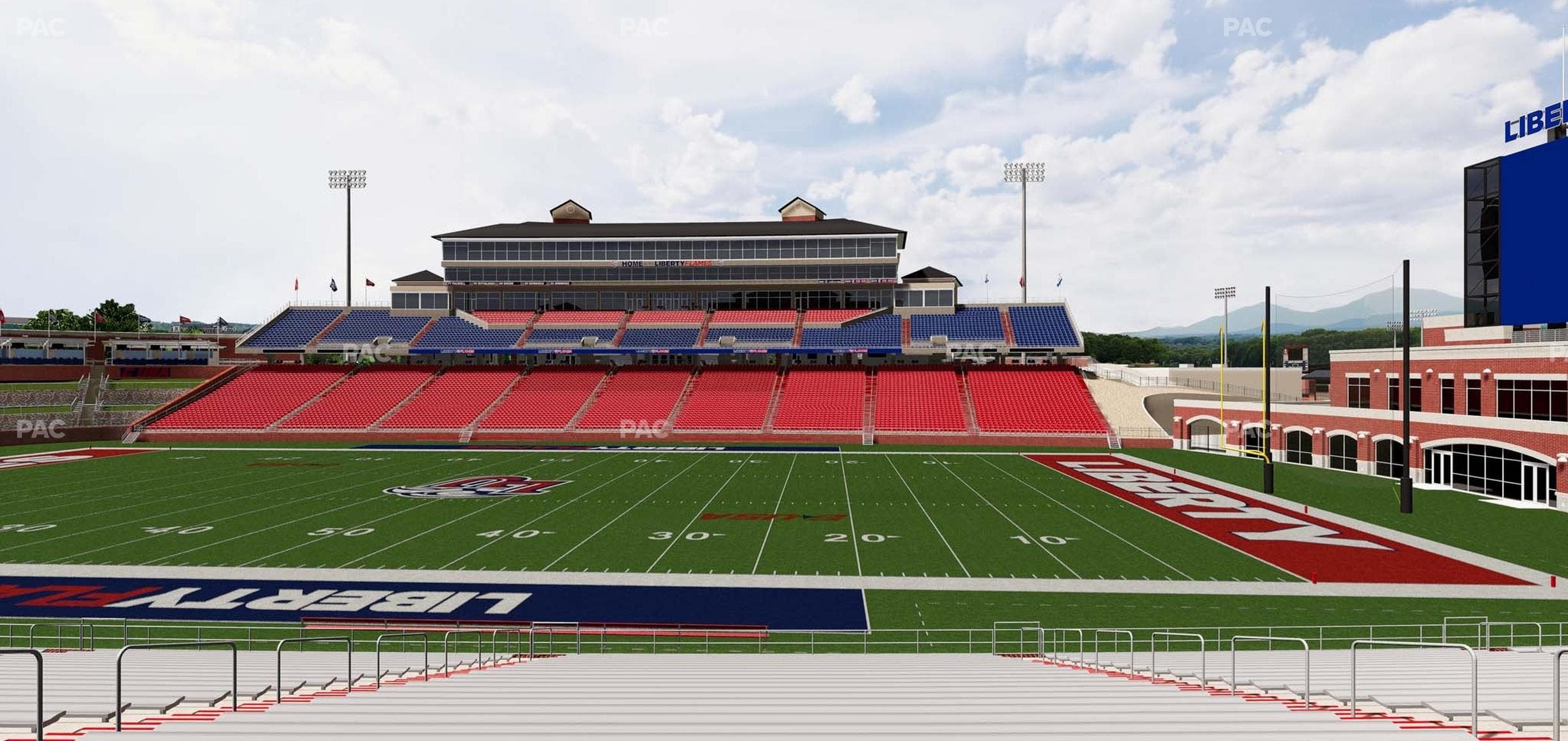 Williams Stadium - Section 112 Seat View