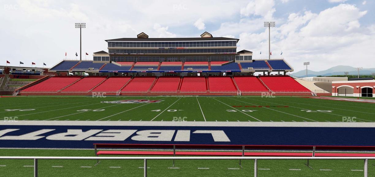 Williams Stadium - Section 113 Seat View