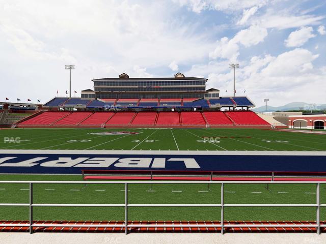 Williams Stadium - Section 113 Seat View