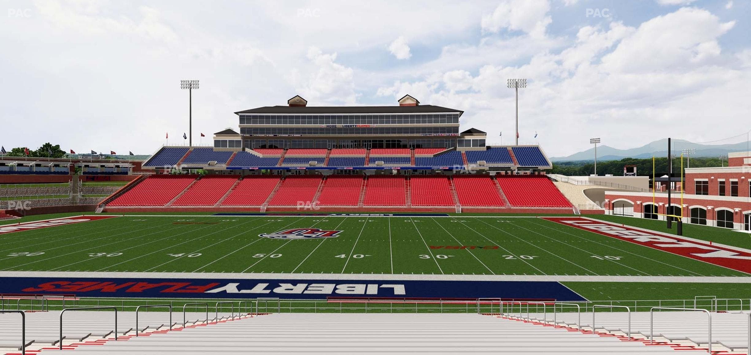 Williams Stadium - Section 113 Seat View