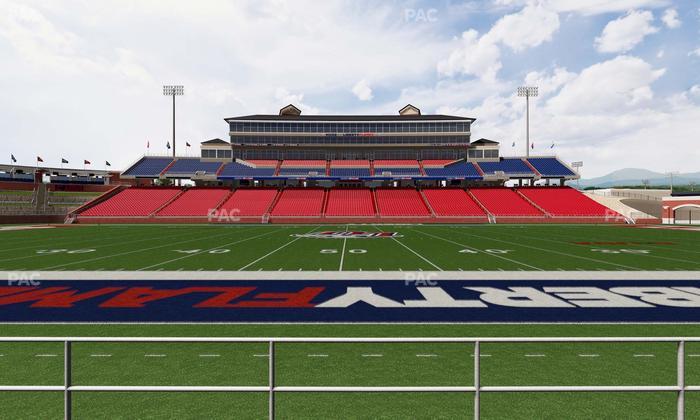 Williams Stadium - Section 114 Seat View