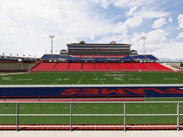 Williams Stadium - Section 115 Seat View