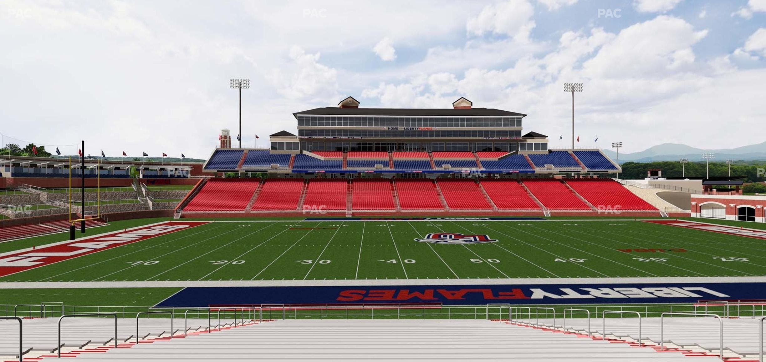 Williams Stadium - Section 115 Seat View