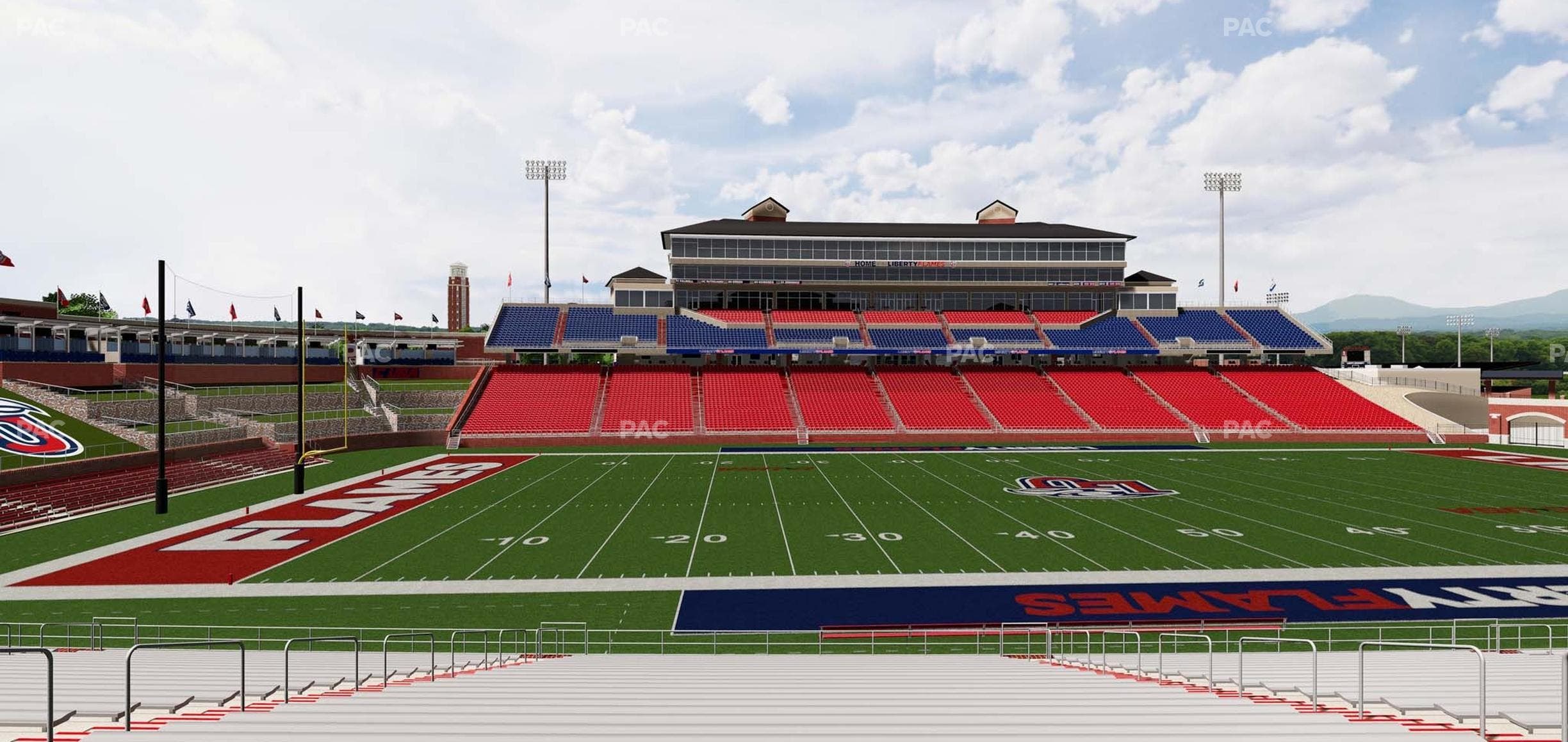 Williams Stadium - Section 116 Seat View