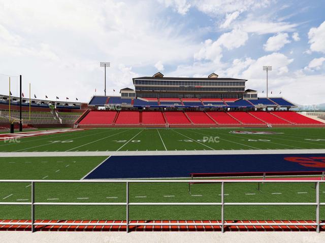 Williams Stadium - Section 116 Seat View