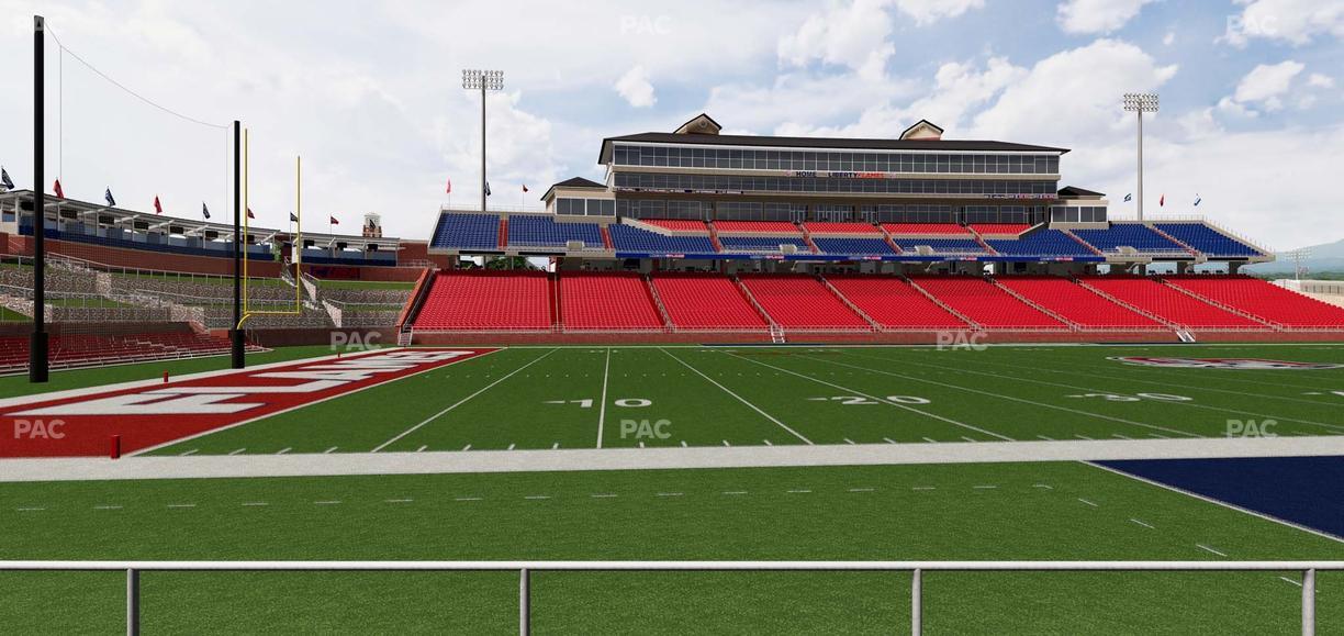 Williams Stadium - Section 117 Seat View