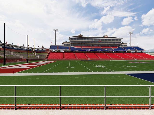 Williams Stadium - Section 117 Seat View