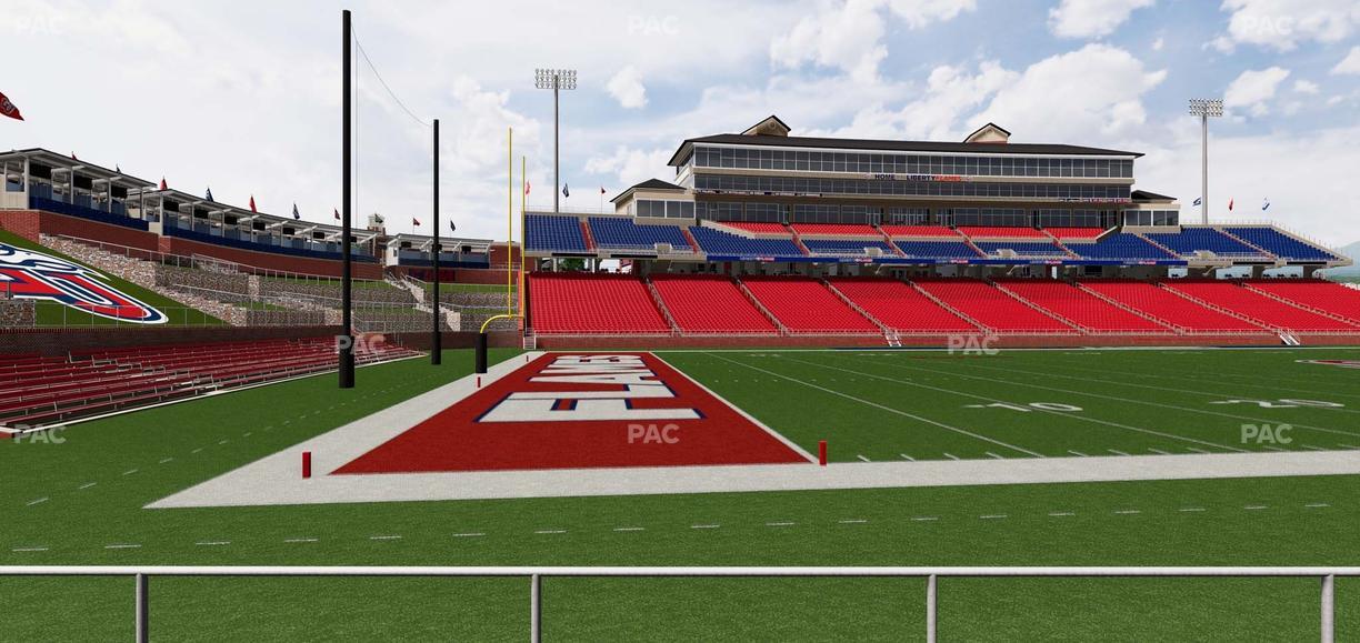 Williams Stadium - Section 118 Seat View