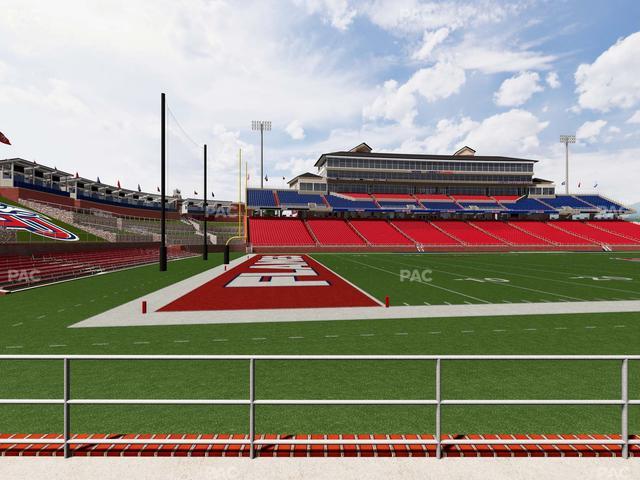 Williams Stadium - Section 118 Seat View