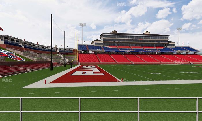 Williams Stadium - Section 118 Seat View