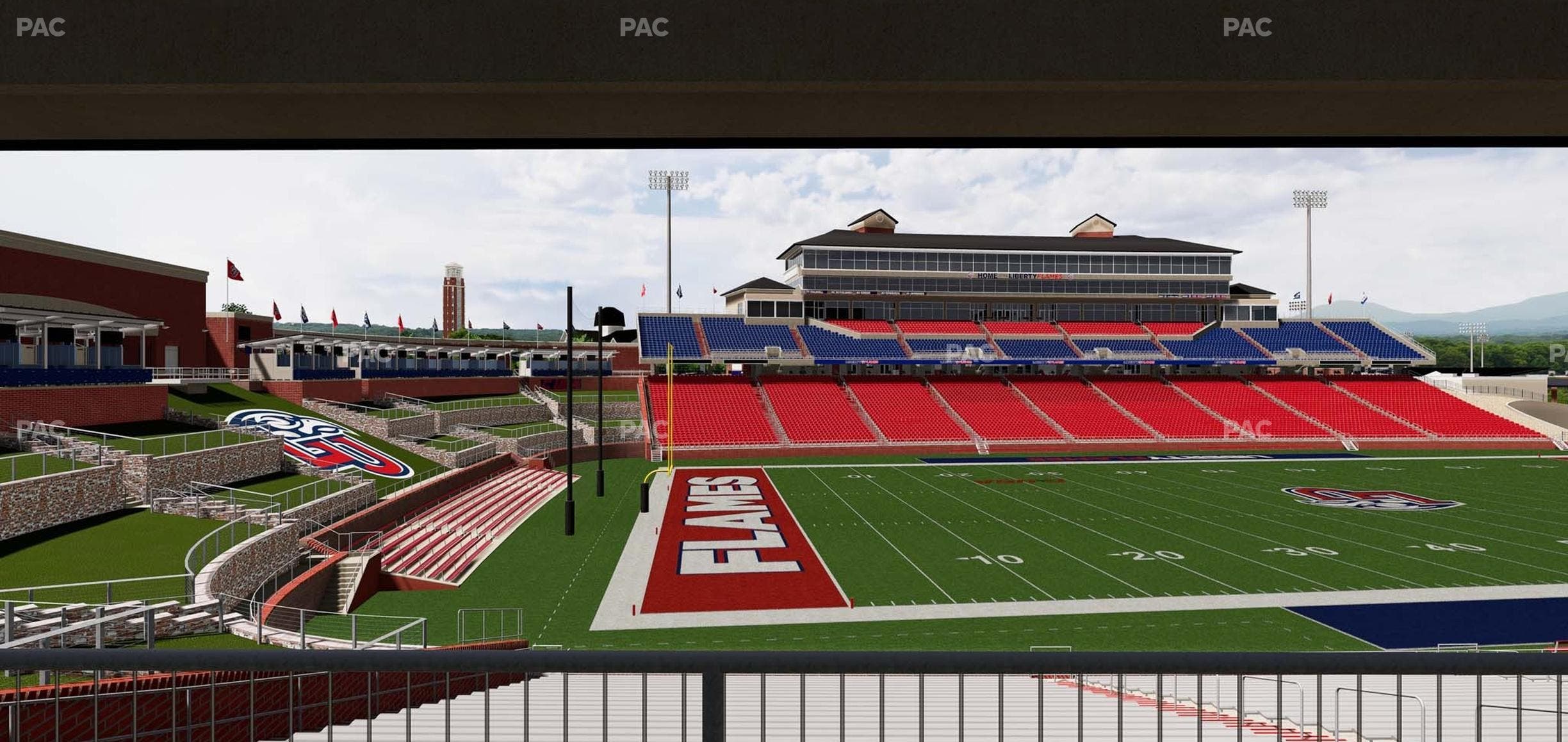 Williams Stadium - Section 118 Seat View