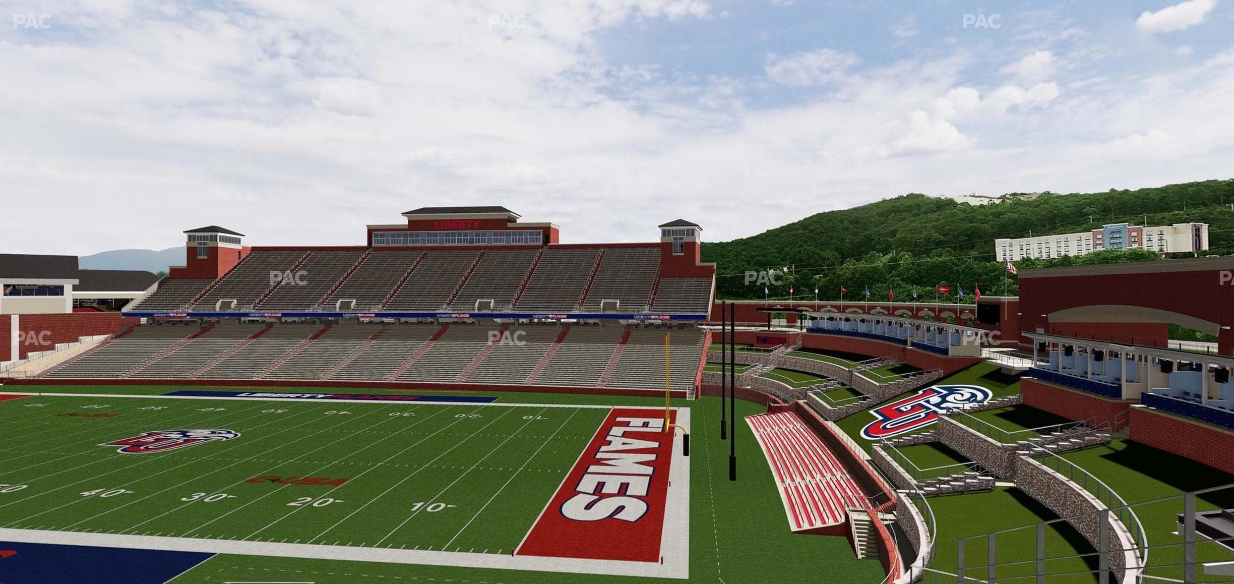 Williams Stadium - Section 201 Seat View