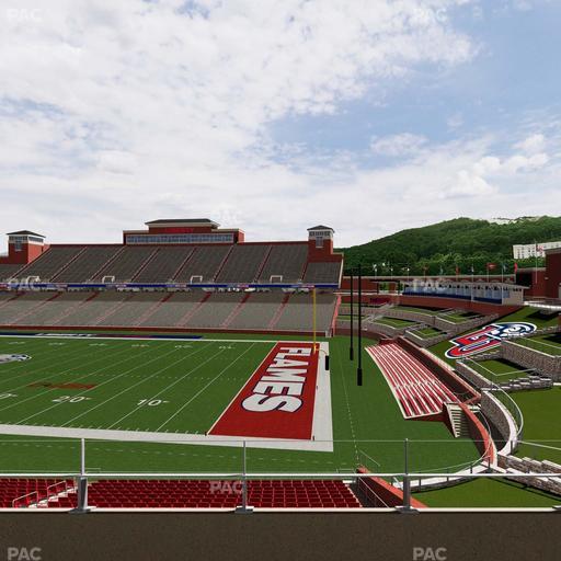 Williams Stadium - Section 201 Seat View