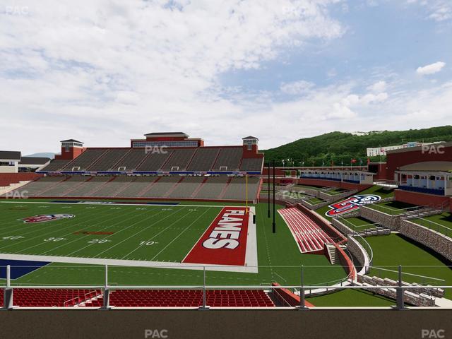 Williams Stadium - Section 201 Seat View
