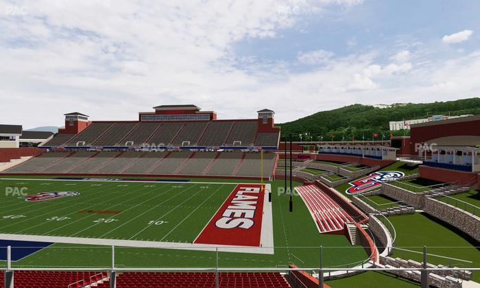 Williams Stadium - Section 201 Seat View