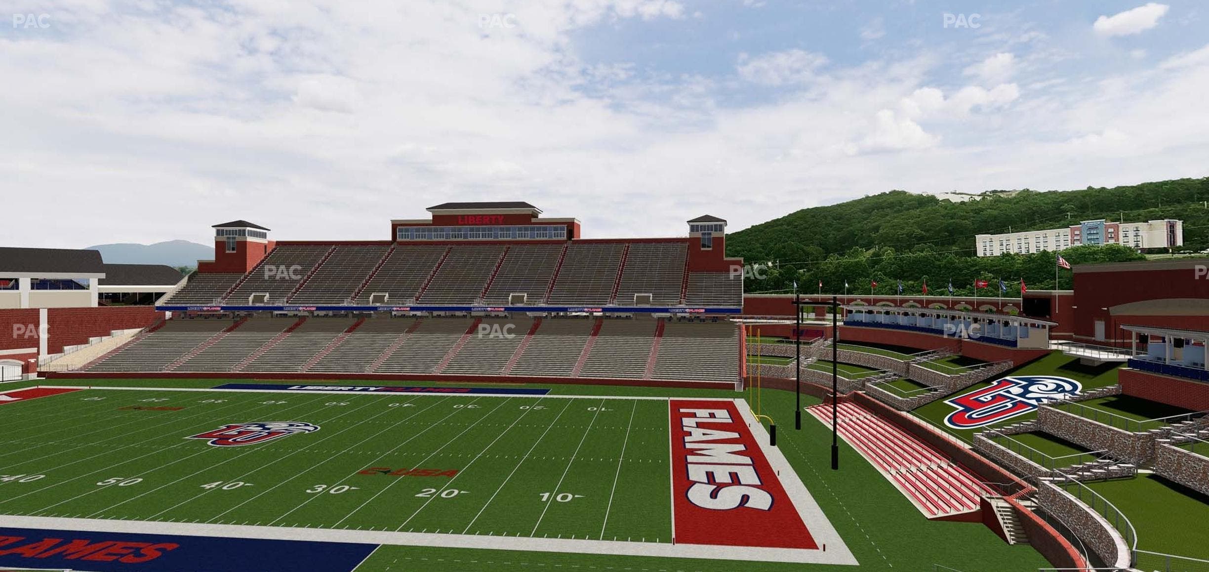 Williams Stadium - Section 202 Seat View