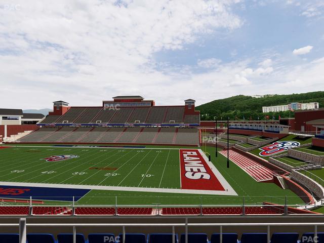 Williams Stadium - Section 202 Seat View