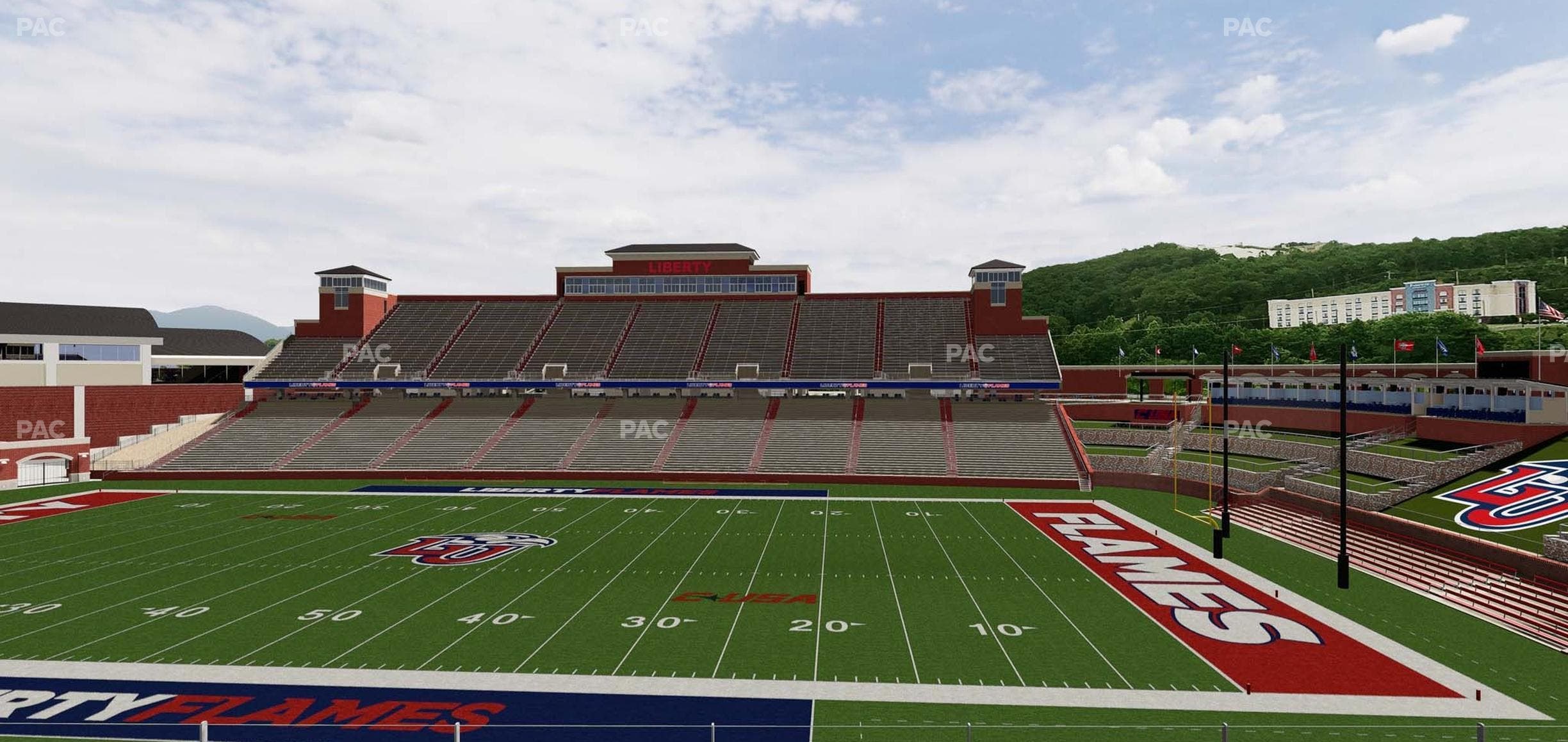 Williams Stadium - Section 203 Seat View