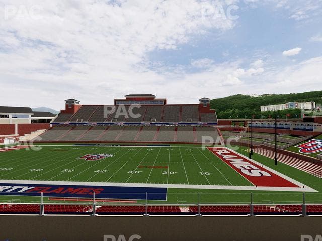 Williams Stadium - Section 203 Seat View