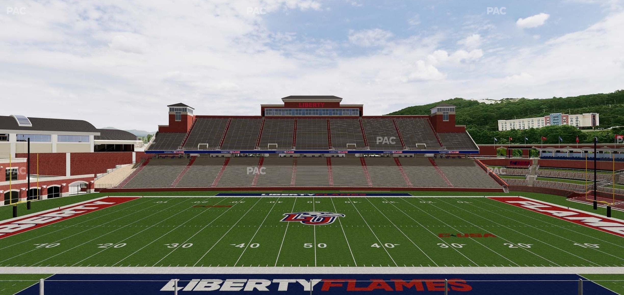 Williams Stadium - Section 205 Seat View