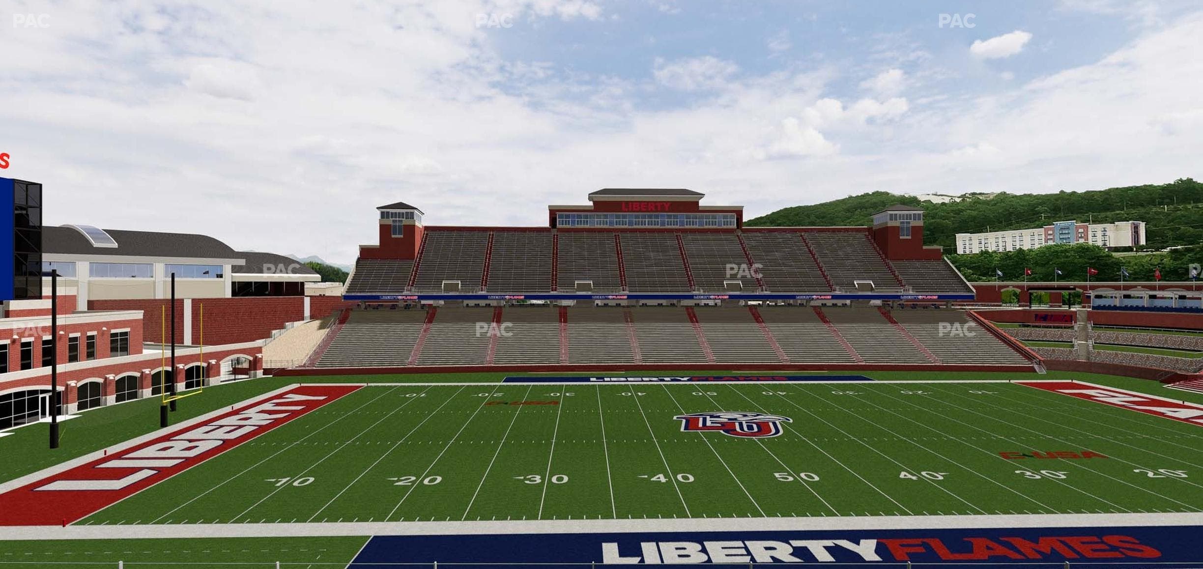 Williams Stadium - Section 206 Seat View