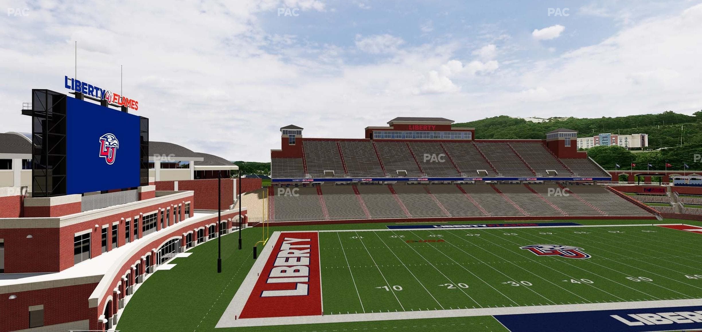 Williams Stadium - Section 208 Seat View