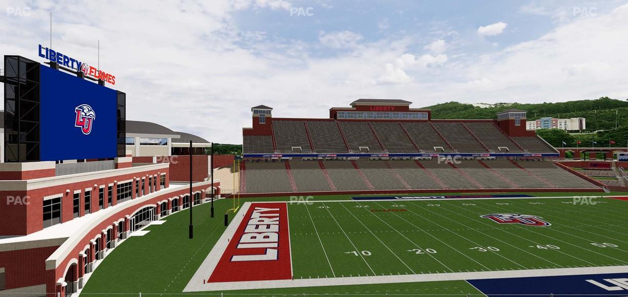 Williams Stadium - Section 208 Seat View