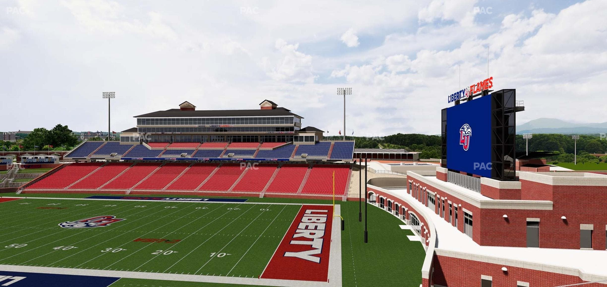 Williams Stadium - Section 210 Seat View