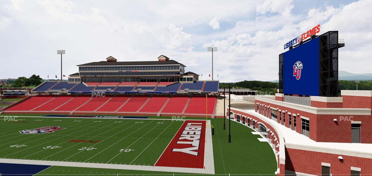 Williams Stadium - Section 210 Seat View