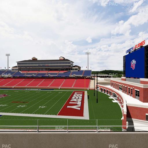 Williams Stadium - Section 210 Seat View