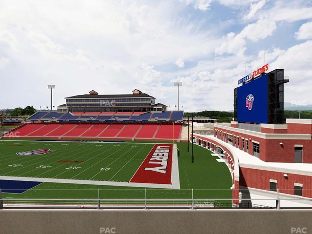 Williams Stadium - Section 210 Seat View