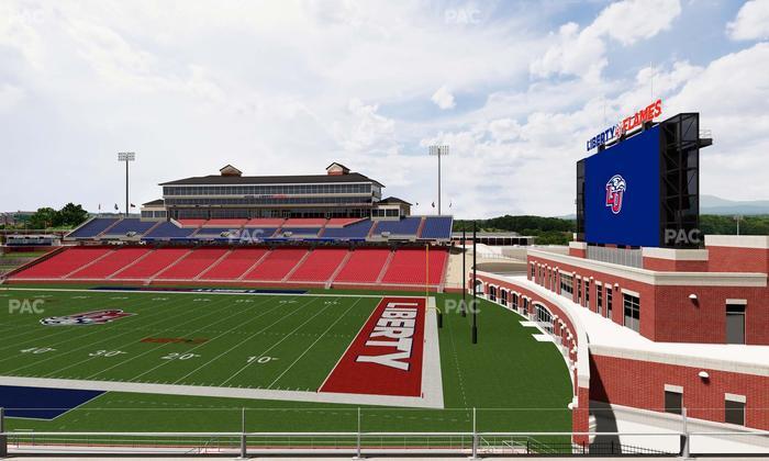 Williams Stadium - Section 210 Seat View