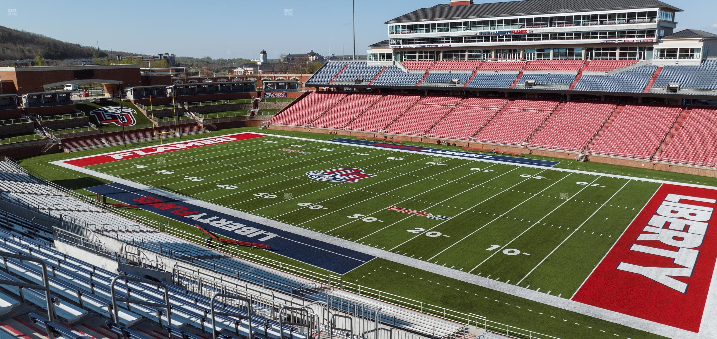 Williams Stadium - Section 210 Seat View
