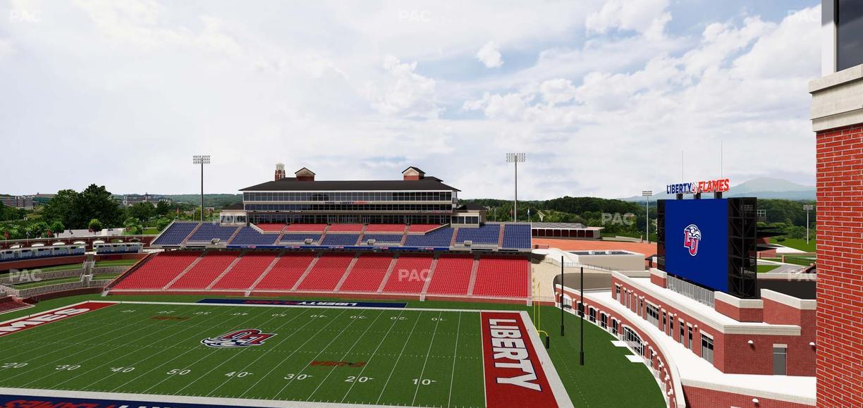 Williams Stadium - Section 211 Seat View