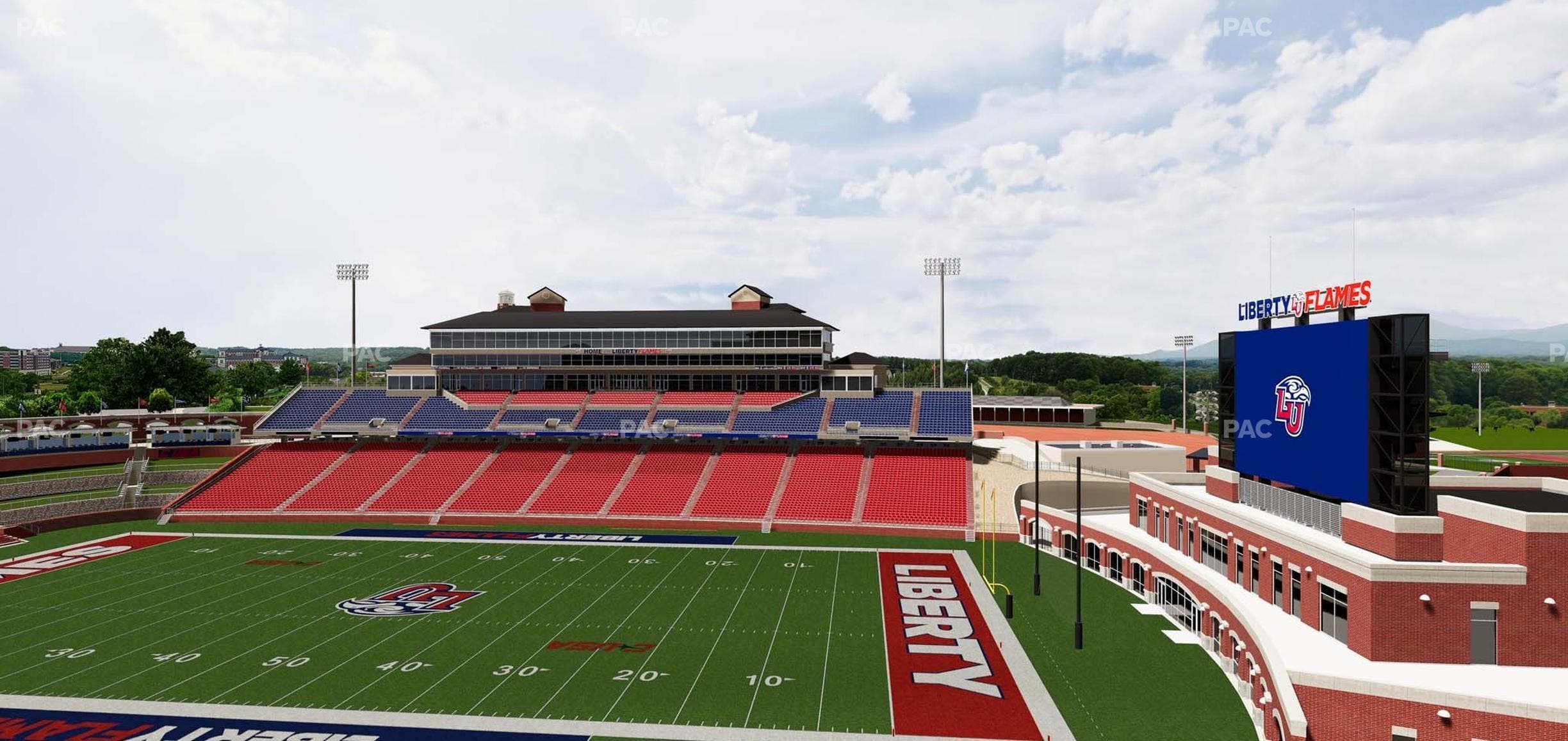 Williams Stadium - Section 211 Seat View