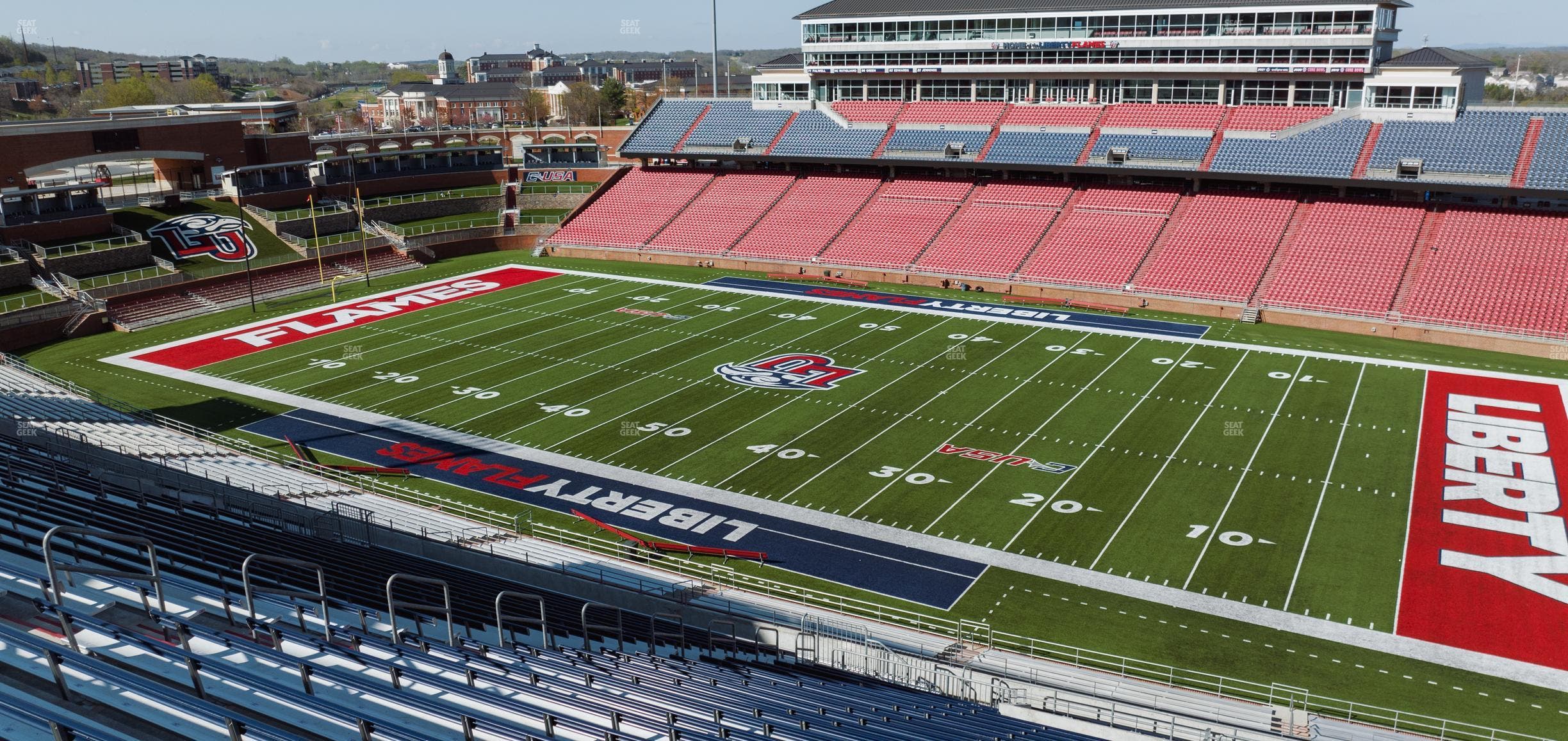 Williams Stadium - Section 211 Seat View