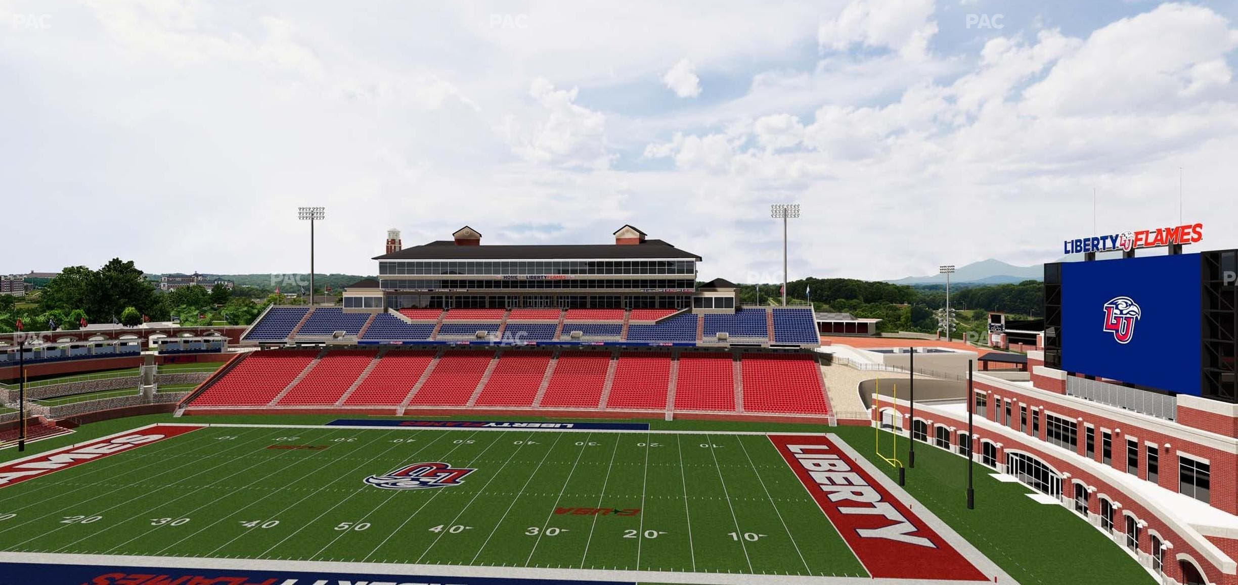 Williams Stadium - Section 212 Seat View