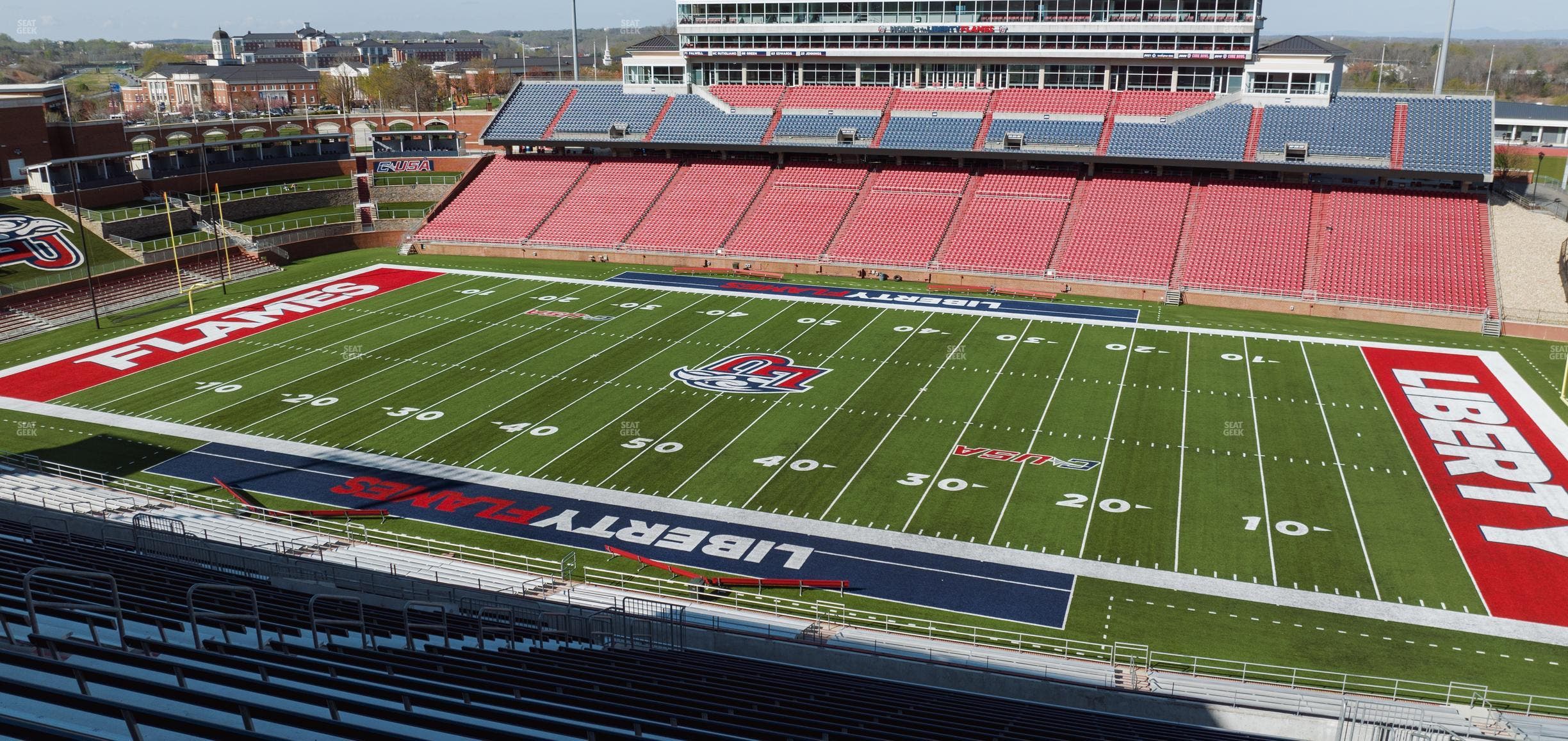 Williams Stadium - Section 212 Seat View