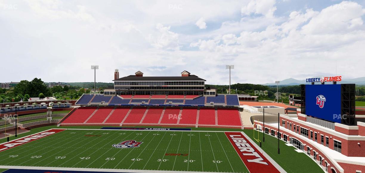 Williams Stadium - Section 212 Seat View