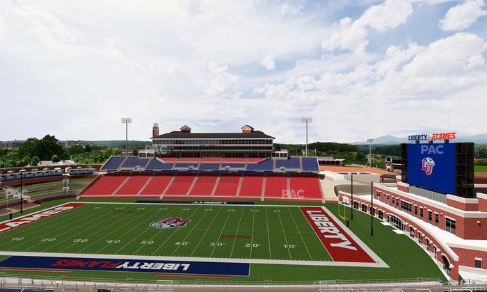 Williams Stadium - Section 212 Seat View