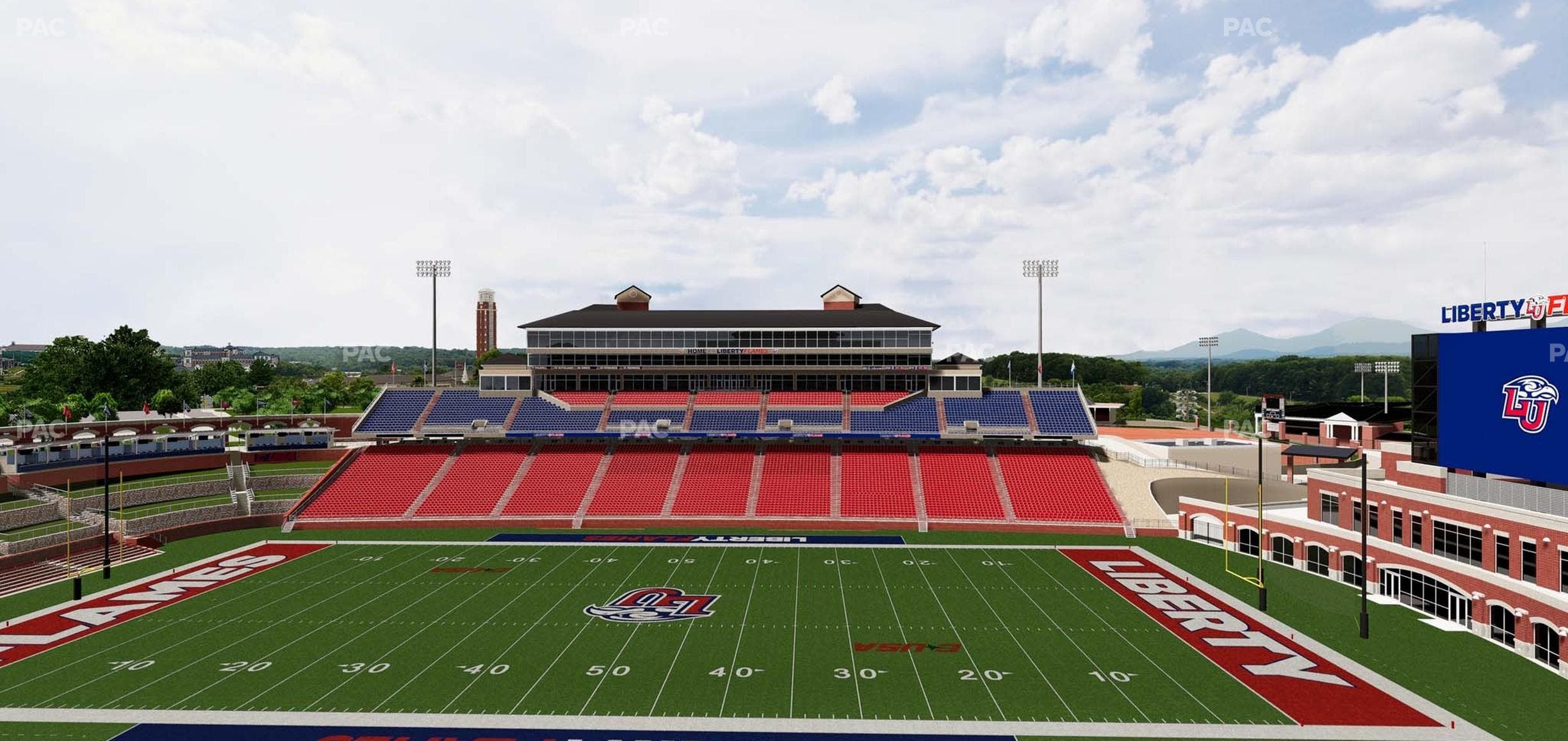 Williams Stadium - Section 213 Seat View