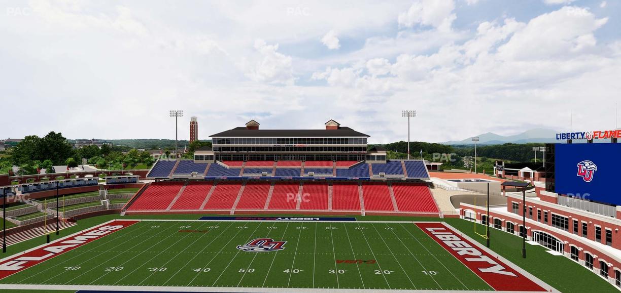 Williams Stadium - Section 213 Seat View