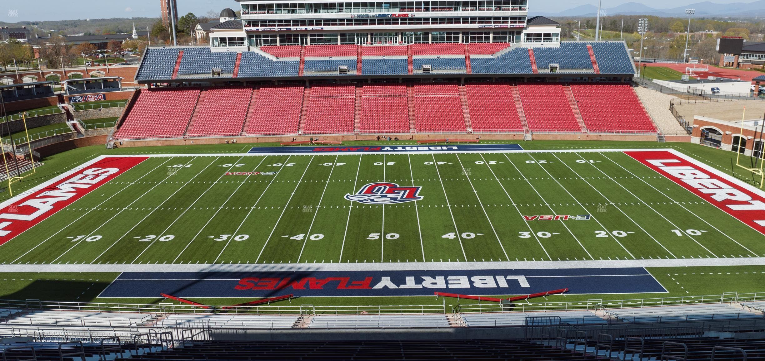 Williams Stadium - Section 214 Seat View